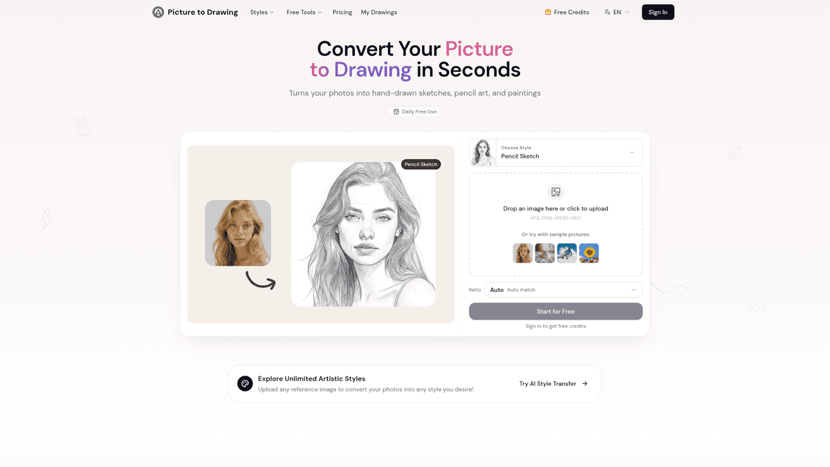 Picture to Drawing: The Gap Between Instagram Filters and Actual Art