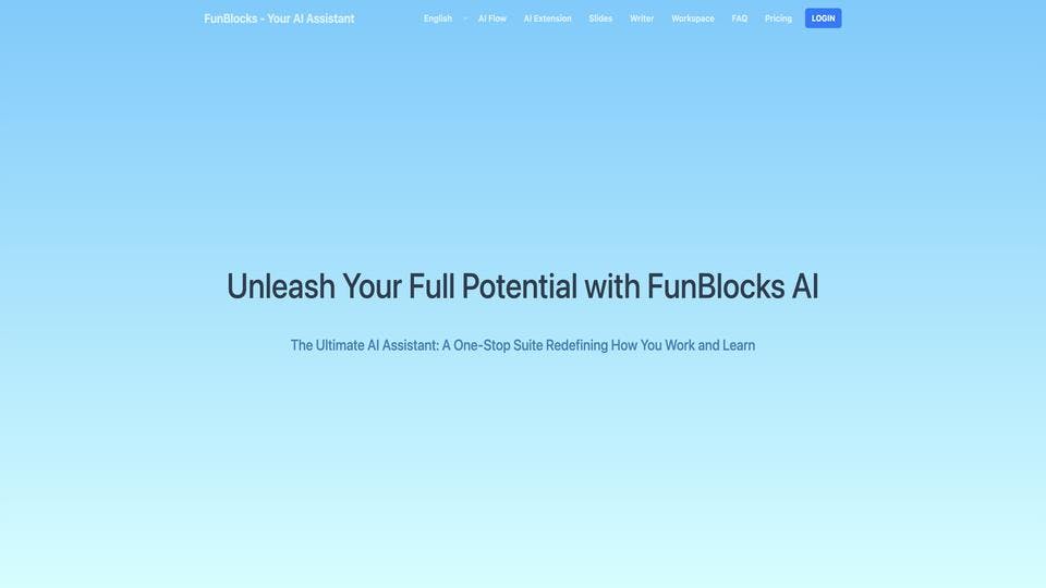 Free FunBlocks AI Tool image