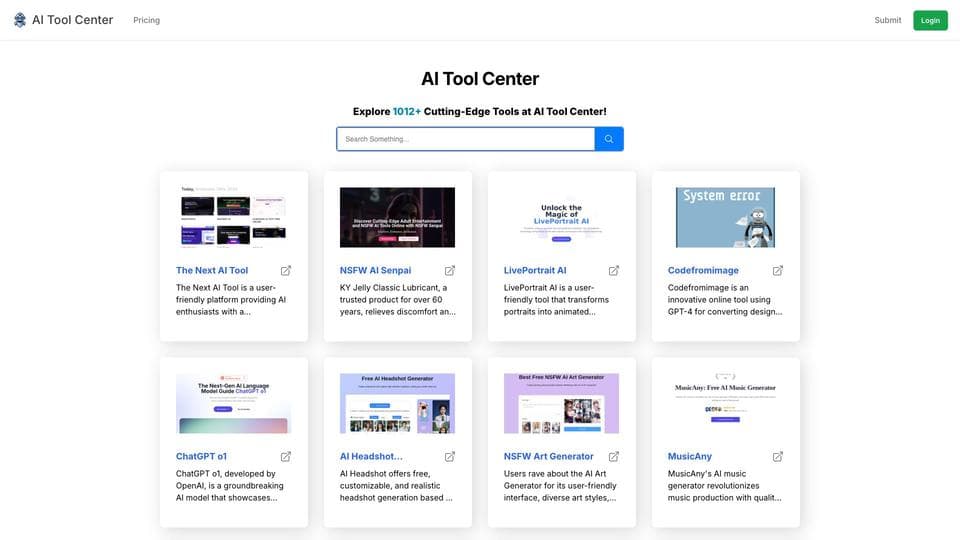 Free AI Tool Center AI Tool image