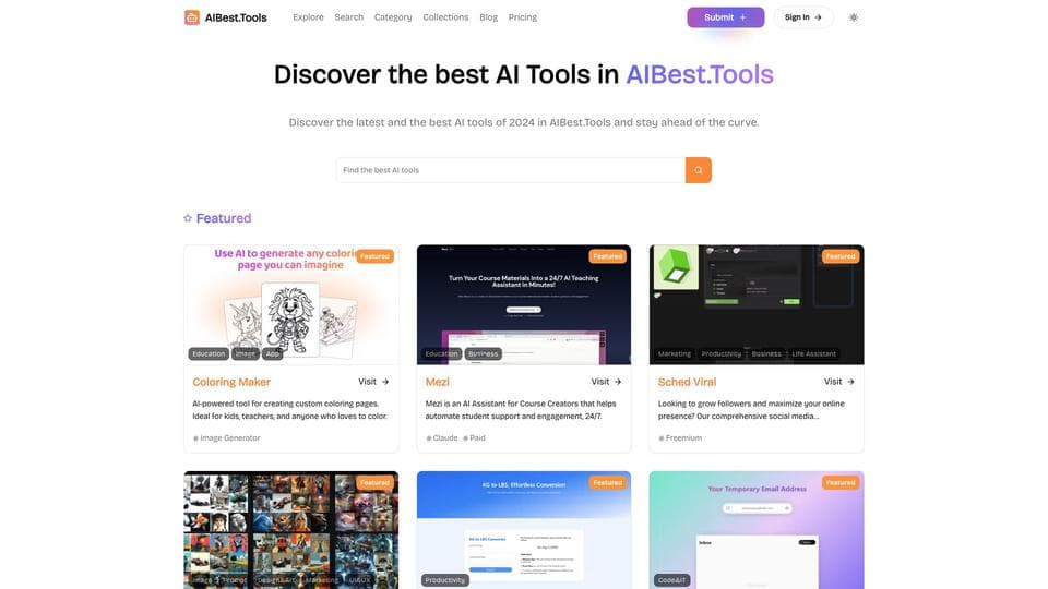 Free AIBest Tools AI Tool image