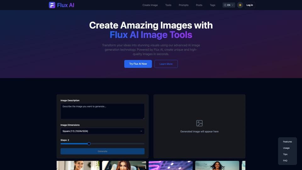 Free Flux AI AI Tool image