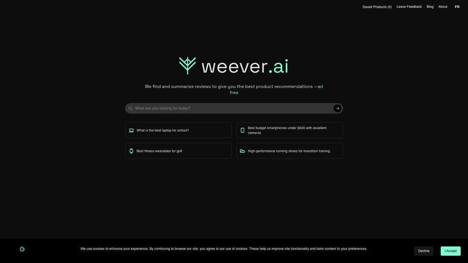 Free Weever.ai AI Tool image