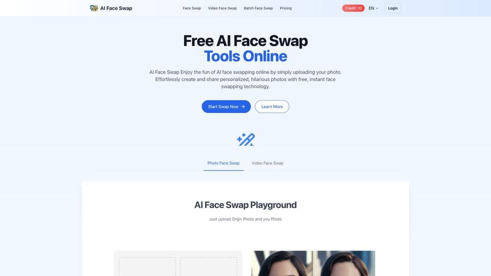Free AI Face Swap AI Tool image