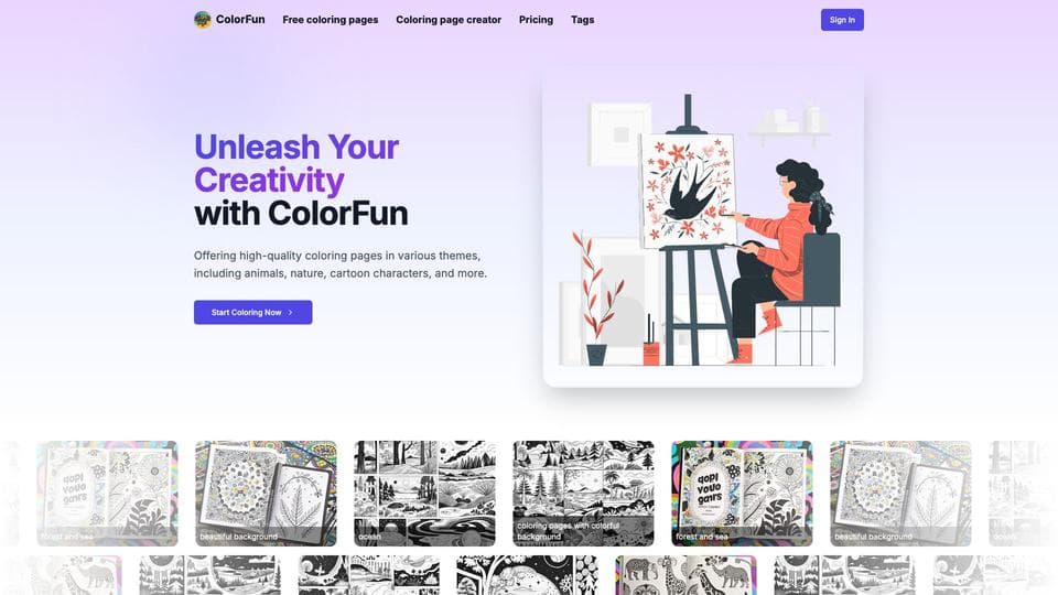 Free ColorFun AI Tool image