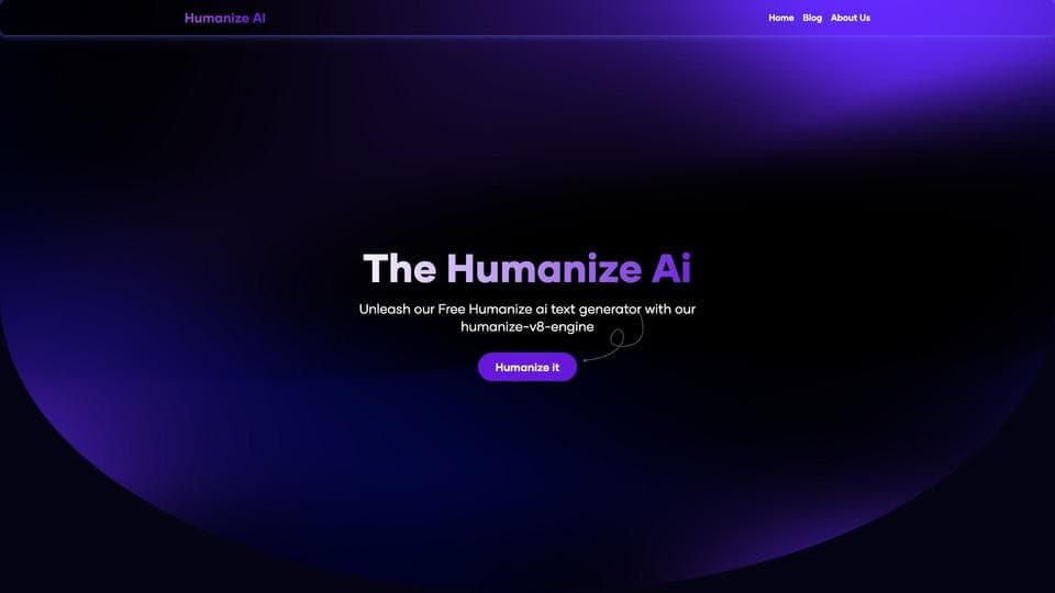 Free Humanize AI AI Tool image