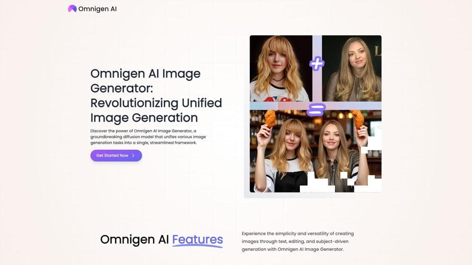 Free Omnigen AI AI Tool image