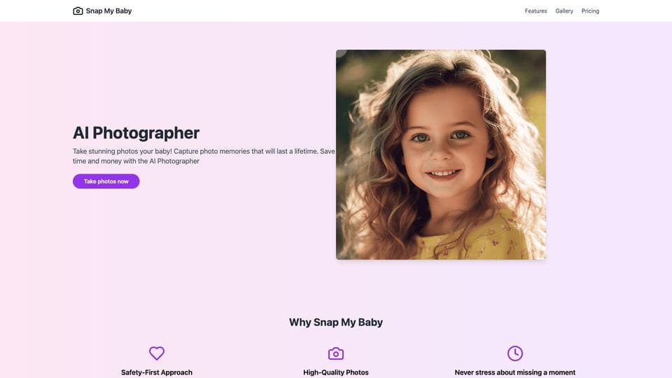 Free Snap My Baby AI Tool image