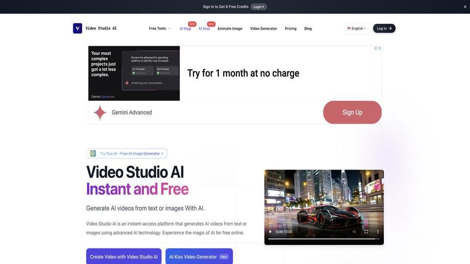 Free Video Studio AI AI Tool image