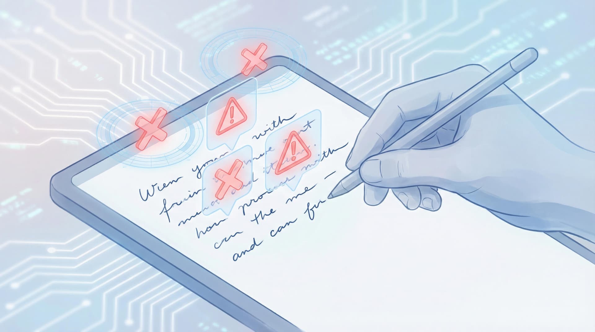 AI Detection False Positive Illustration