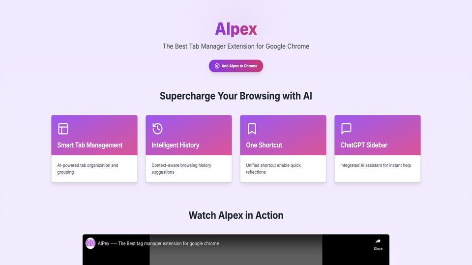 Free AIpex AI Tool image