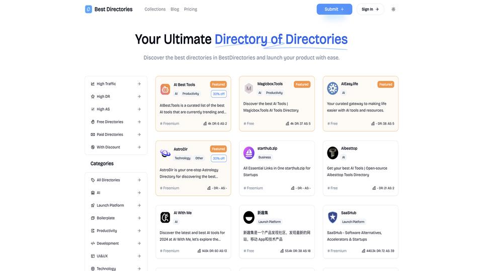 Free Best Directories AI Tool image