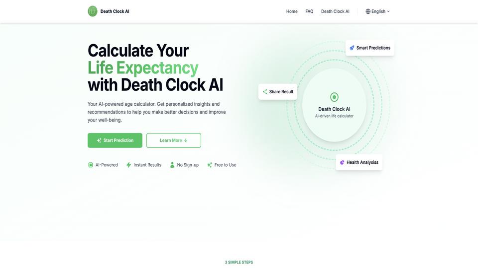 Free Death Clock AI AI Tool image