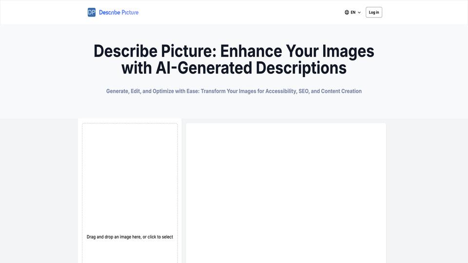 Free Describe Picture AI Tool image