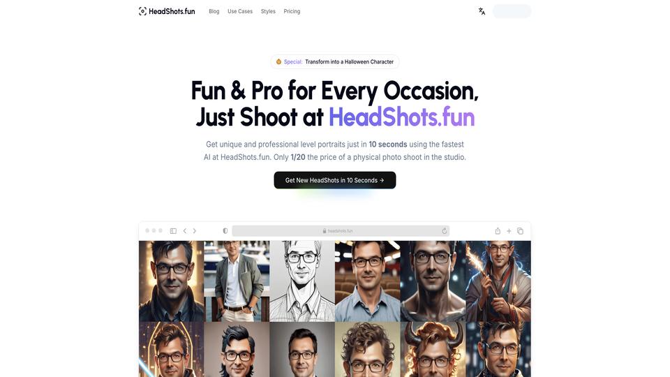 Free HeadShots.fun AI Tool image