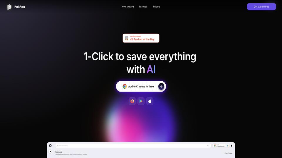 Free PackPack AI Tool image