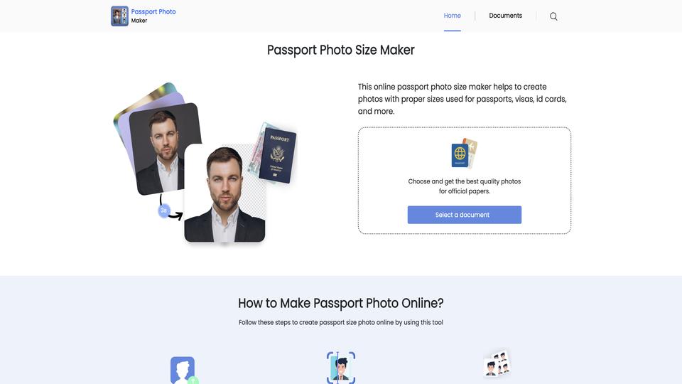 Free Passport Photo Maker AI Tool image