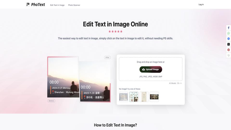 Free Photext AI Tool image