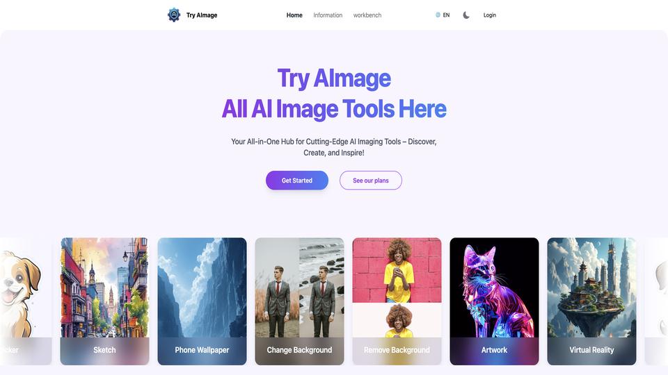 Free Try AImage AI Tool image