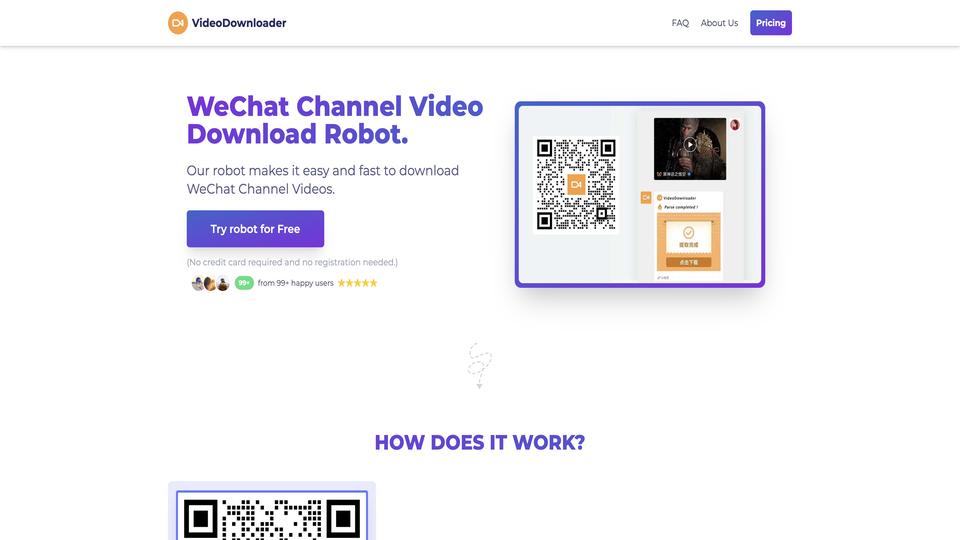 Free WeChat Channel Video Download AI Tool image